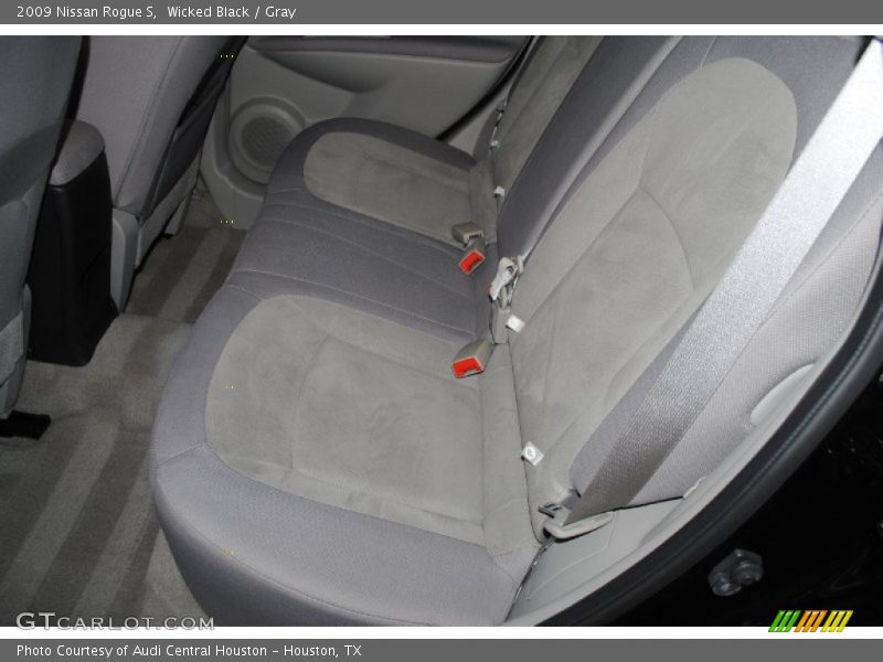Wicked Black / Gray 2009 Nissan Rogue S