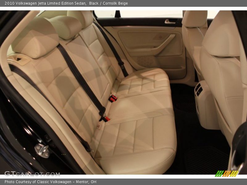 Black / Cornsilk Beige 2010 Volkswagen Jetta Limited Edition Sedan
