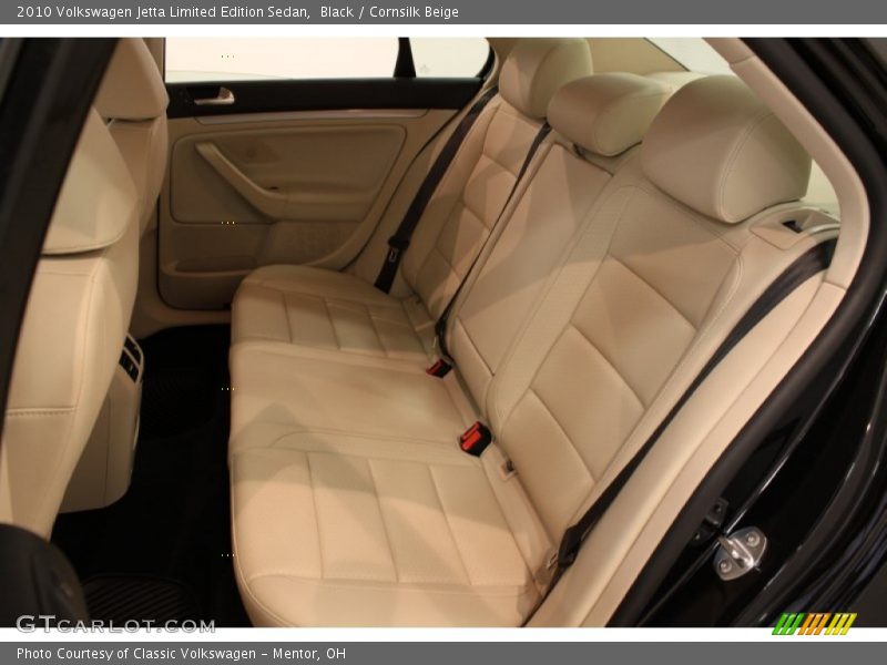 Black / Cornsilk Beige 2010 Volkswagen Jetta Limited Edition Sedan