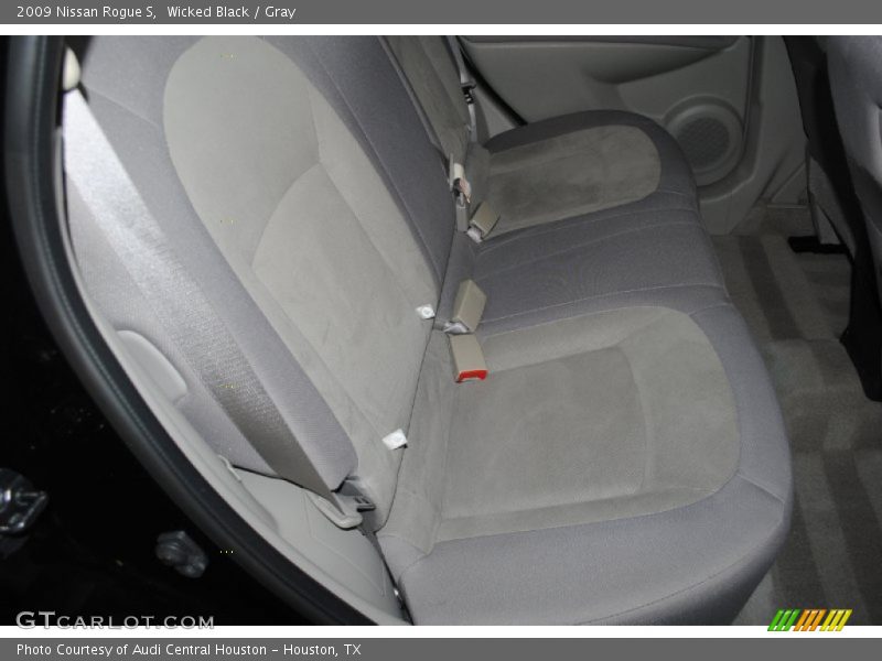 Wicked Black / Gray 2009 Nissan Rogue S