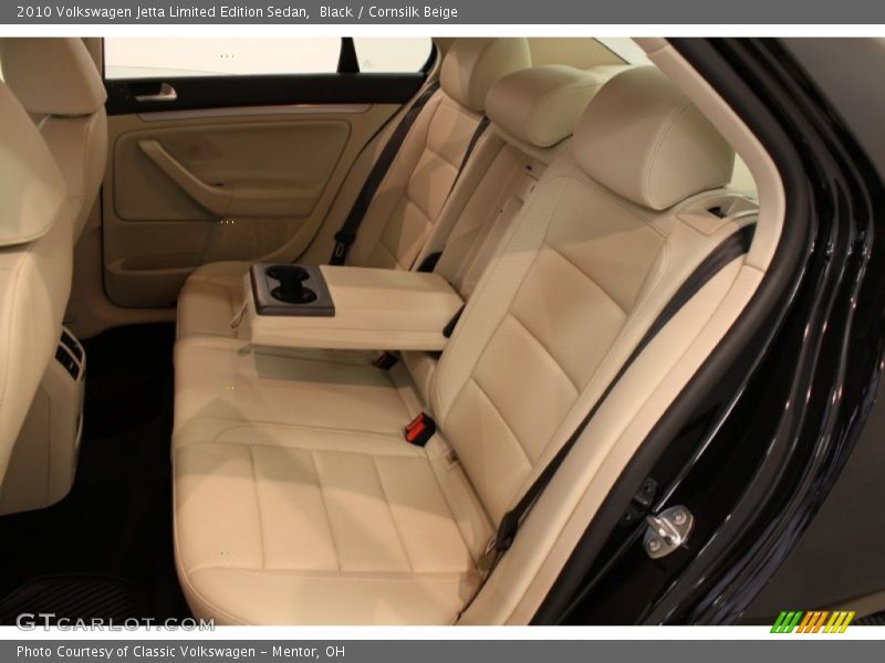 Black / Cornsilk Beige 2010 Volkswagen Jetta Limited Edition Sedan