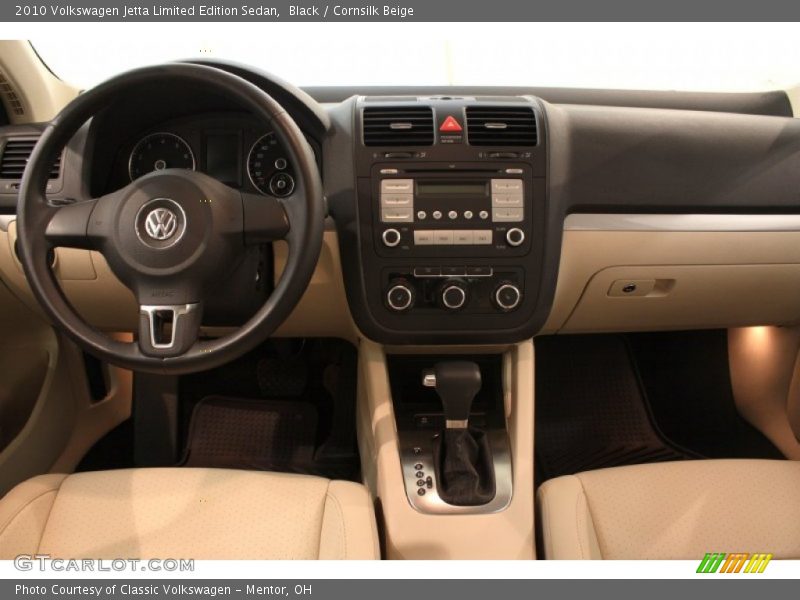 Black / Cornsilk Beige 2010 Volkswagen Jetta Limited Edition Sedan