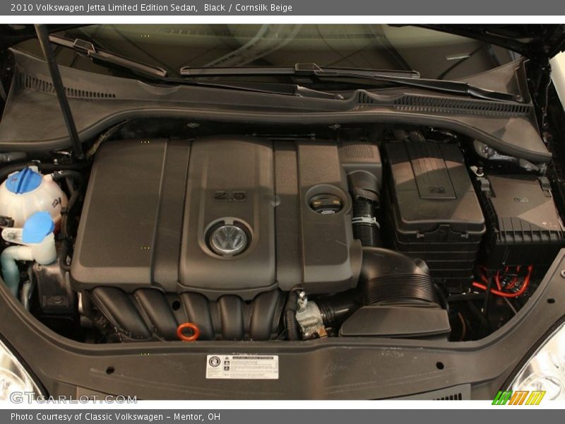 Black / Cornsilk Beige 2010 Volkswagen Jetta Limited Edition Sedan