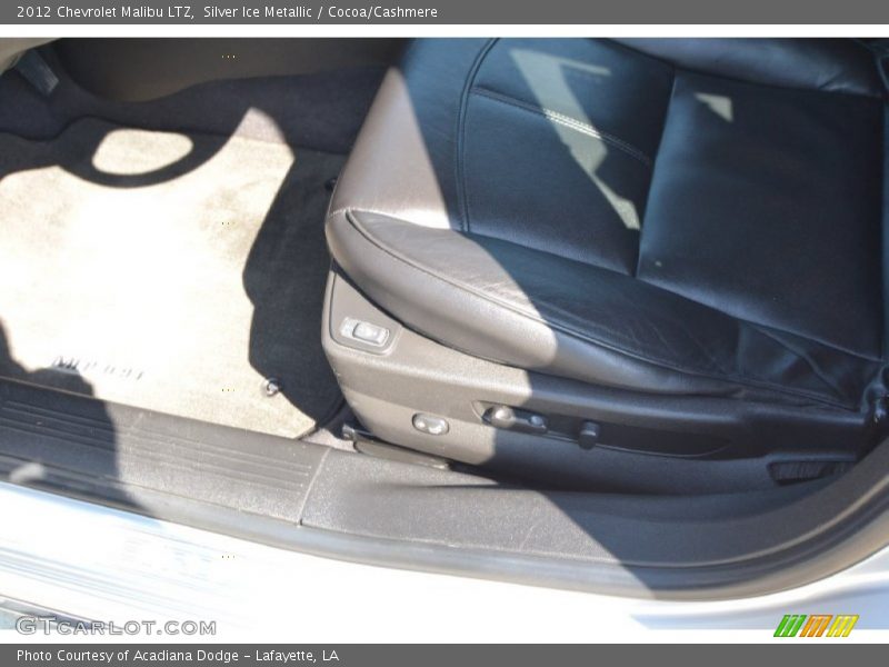 Silver Ice Metallic / Cocoa/Cashmere 2012 Chevrolet Malibu LTZ