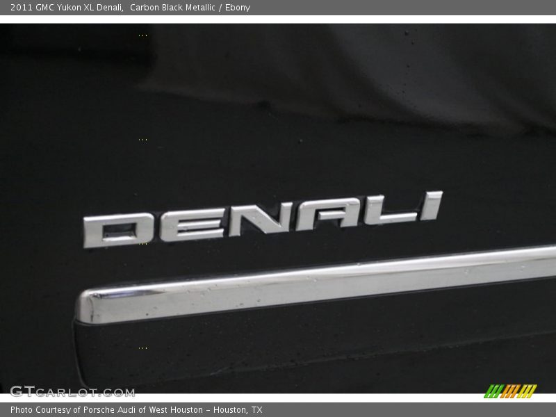 Carbon Black Metallic / Ebony 2011 GMC Yukon XL Denali