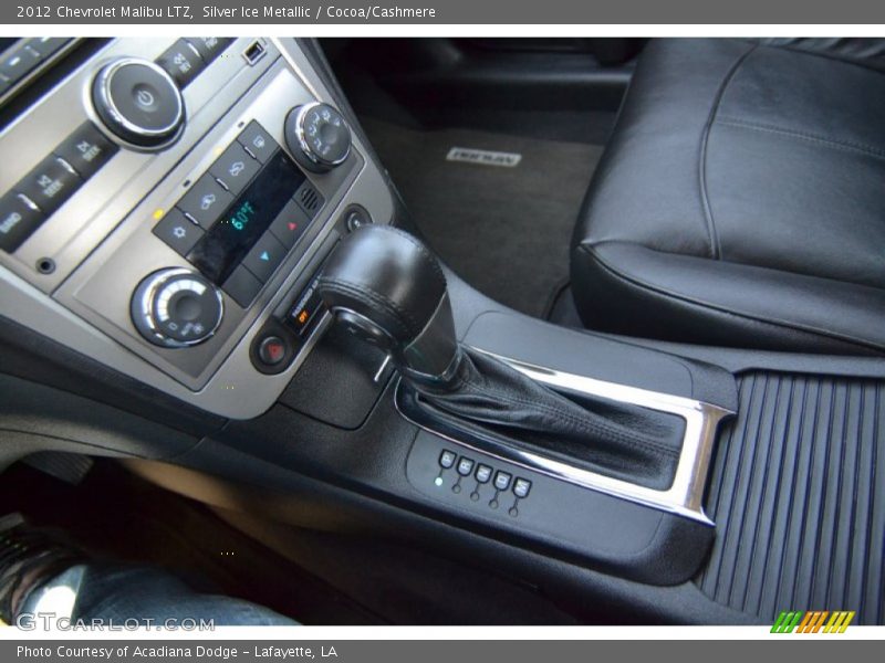 Silver Ice Metallic / Cocoa/Cashmere 2012 Chevrolet Malibu LTZ
