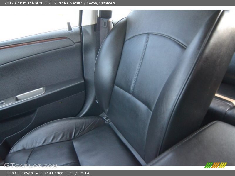 Silver Ice Metallic / Cocoa/Cashmere 2012 Chevrolet Malibu LTZ