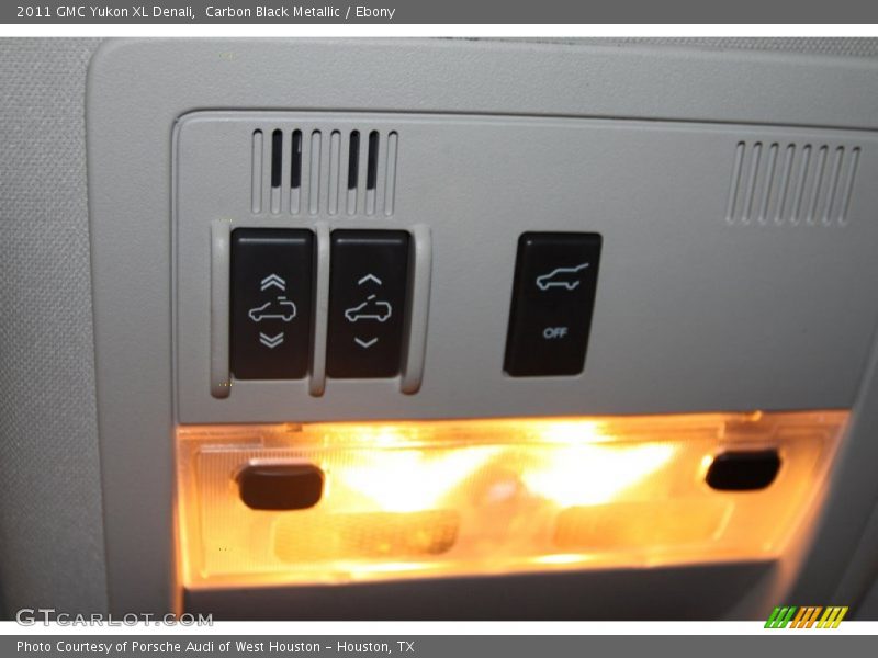 Carbon Black Metallic / Ebony 2011 GMC Yukon XL Denali