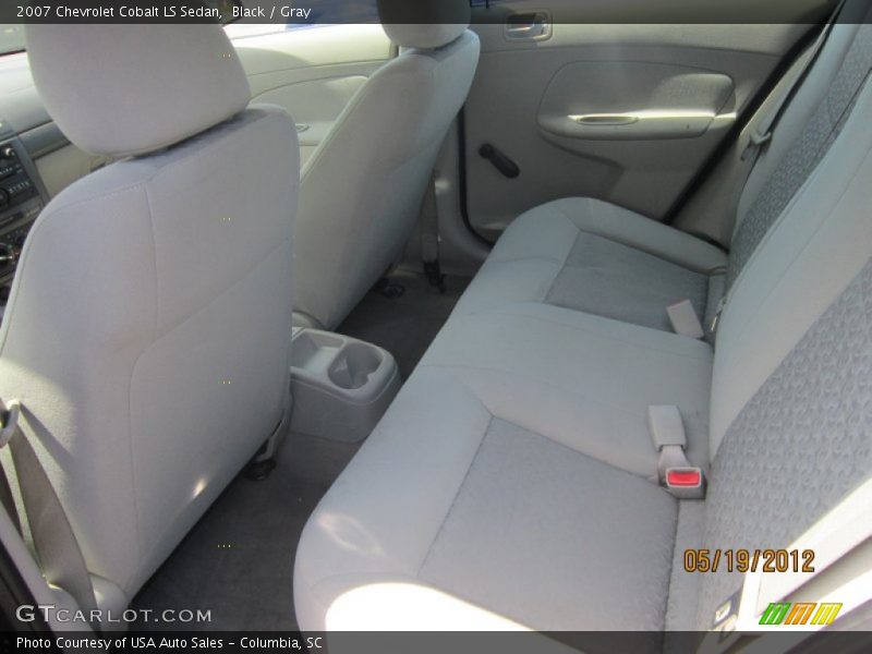 Black / Gray 2007 Chevrolet Cobalt LS Sedan