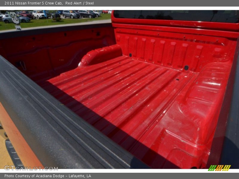 Red Alert / Steel 2011 Nissan Frontier S Crew Cab