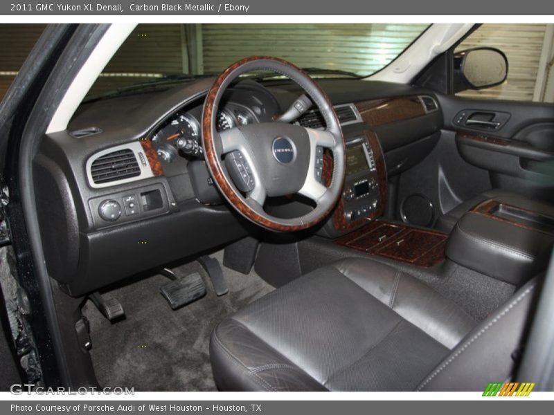 Carbon Black Metallic / Ebony 2011 GMC Yukon XL Denali