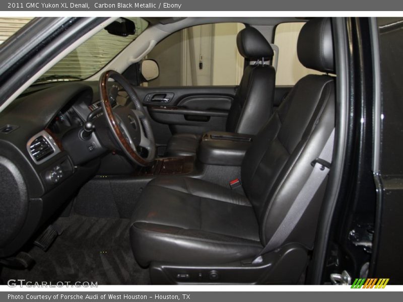 Carbon Black Metallic / Ebony 2011 GMC Yukon XL Denali