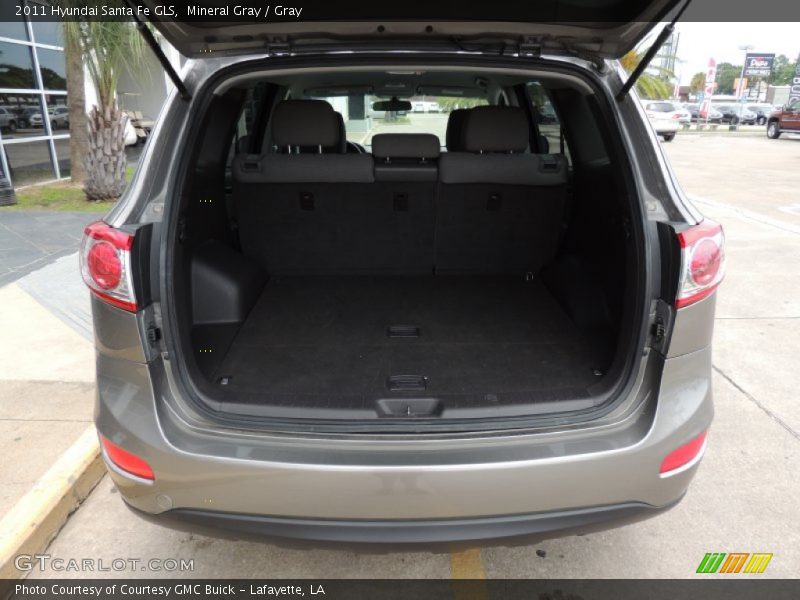 Mineral Gray / Gray 2011 Hyundai Santa Fe GLS