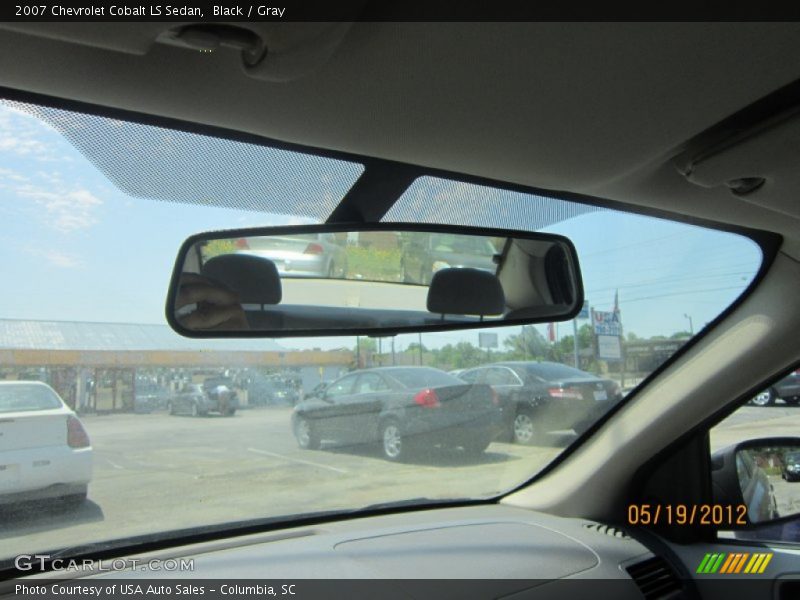 Black / Gray 2007 Chevrolet Cobalt LS Sedan