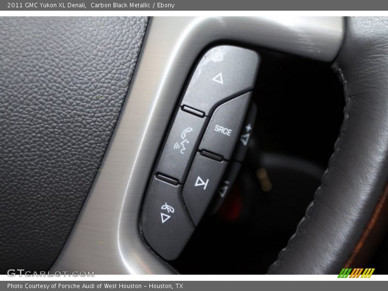 Carbon Black Metallic / Ebony 2011 GMC Yukon XL Denali