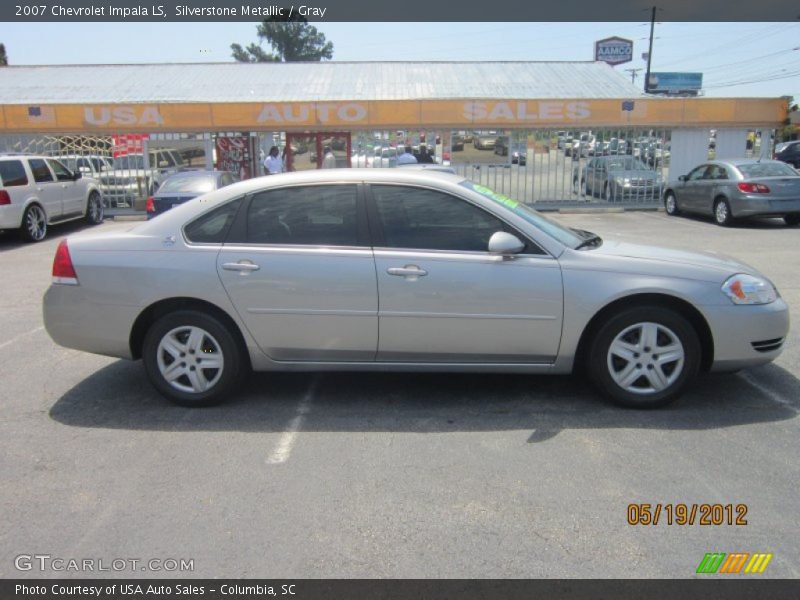 Silverstone Metallic / Gray 2007 Chevrolet Impala LS