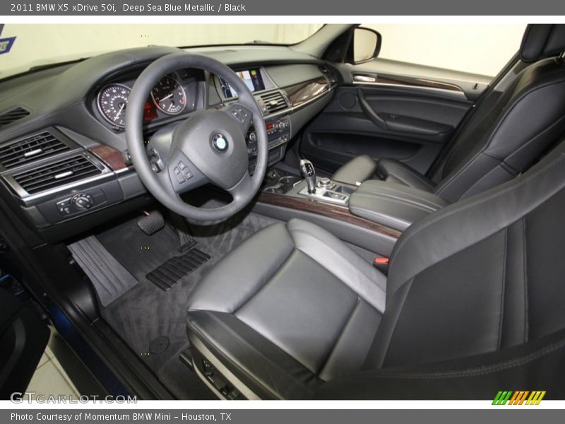  2011 X5 xDrive 50i Black Interior