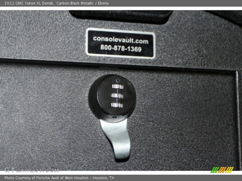 Carbon Black Metallic / Ebony 2011 GMC Yukon XL Denali