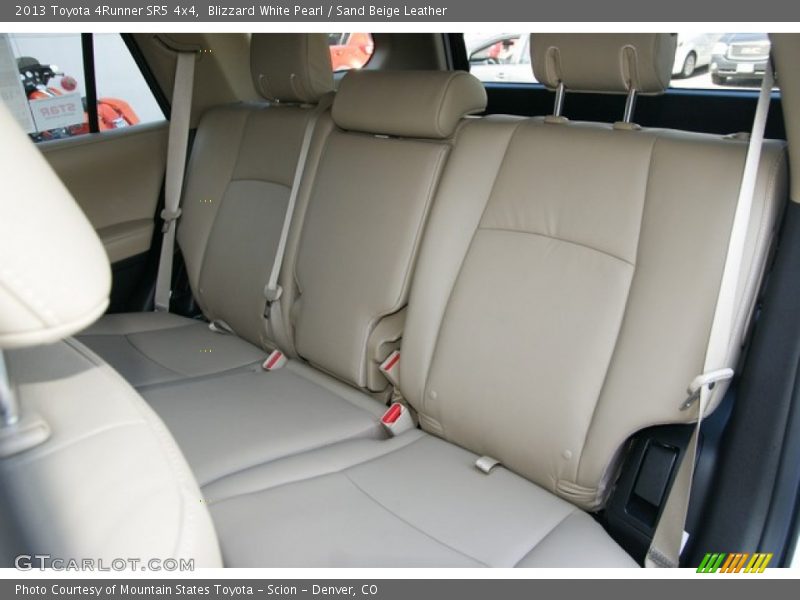 Blizzard White Pearl / Sand Beige Leather 2013 Toyota 4Runner SR5 4x4