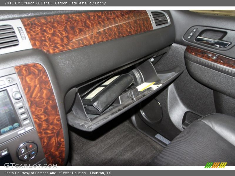 Carbon Black Metallic / Ebony 2011 GMC Yukon XL Denali