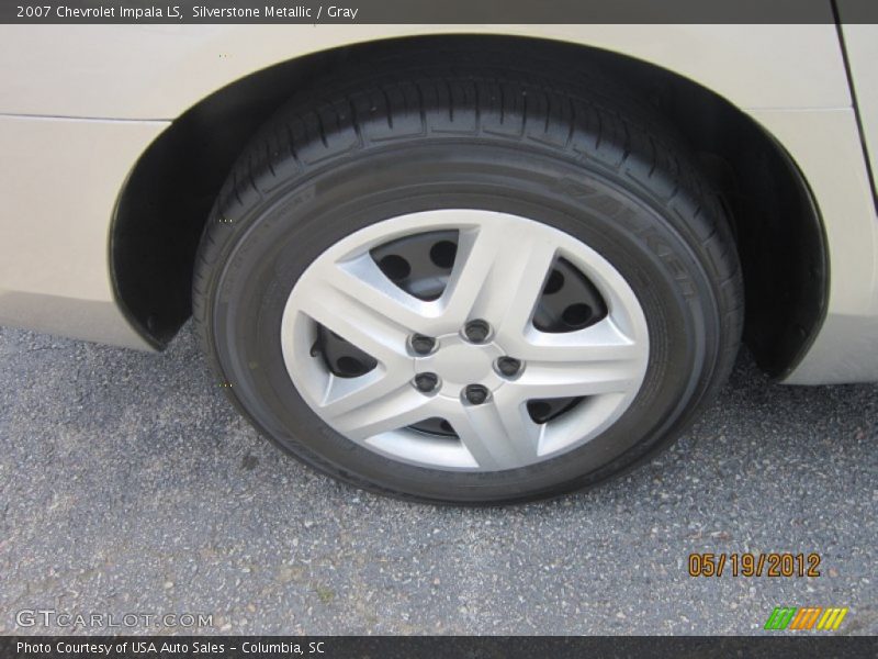 Silverstone Metallic / Gray 2007 Chevrolet Impala LS