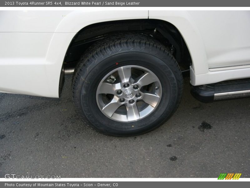 Blizzard White Pearl / Sand Beige Leather 2013 Toyota 4Runner SR5 4x4