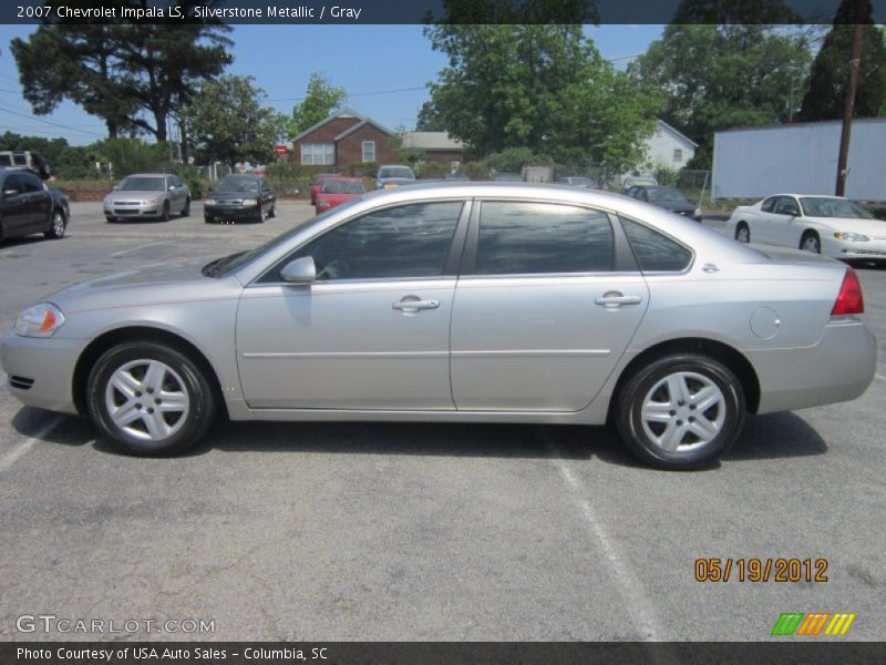 Silverstone Metallic / Gray 2007 Chevrolet Impala LS