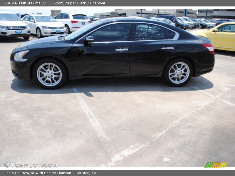 Super Black / Charcoal 2009 Nissan Maxima 3.5 SV Sport