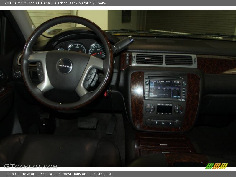 Carbon Black Metallic / Ebony 2011 GMC Yukon XL Denali