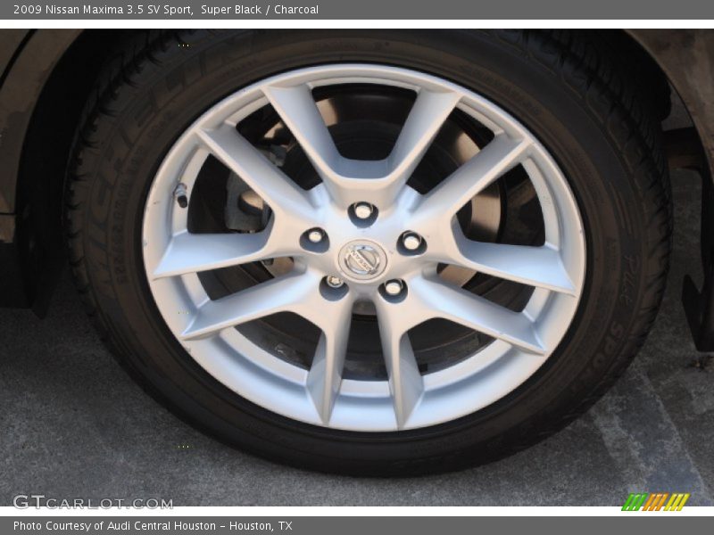 Super Black / Charcoal 2009 Nissan Maxima 3.5 SV Sport