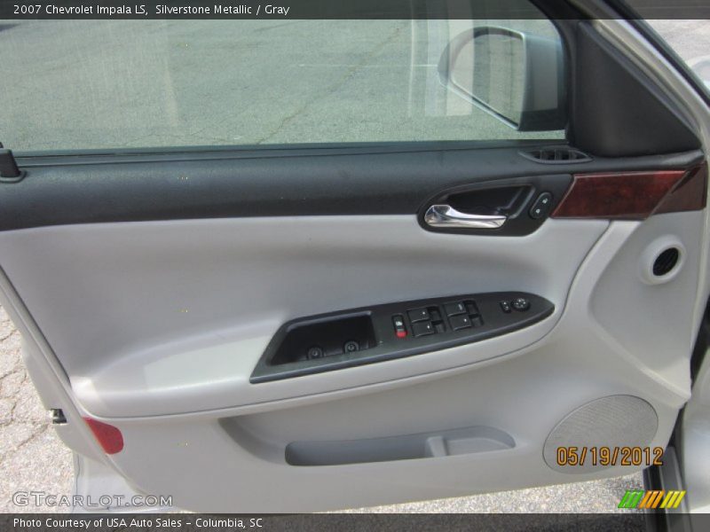 Silverstone Metallic / Gray 2007 Chevrolet Impala LS