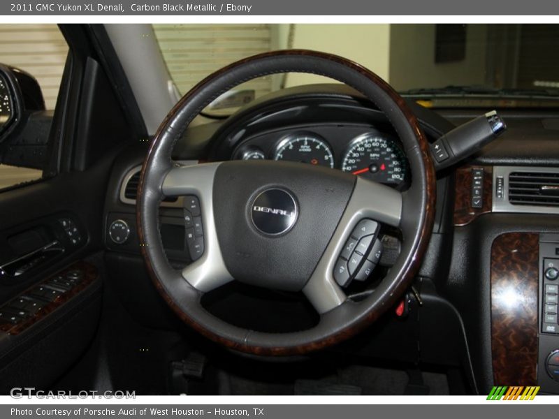 Carbon Black Metallic / Ebony 2011 GMC Yukon XL Denali