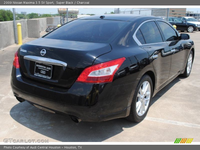 Super Black / Charcoal 2009 Nissan Maxima 3.5 SV Sport