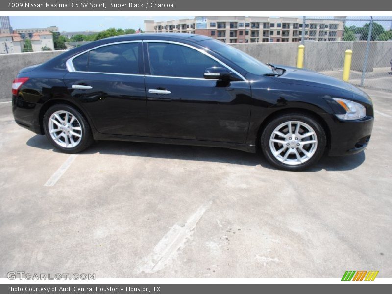 Super Black / Charcoal 2009 Nissan Maxima 3.5 SV Sport