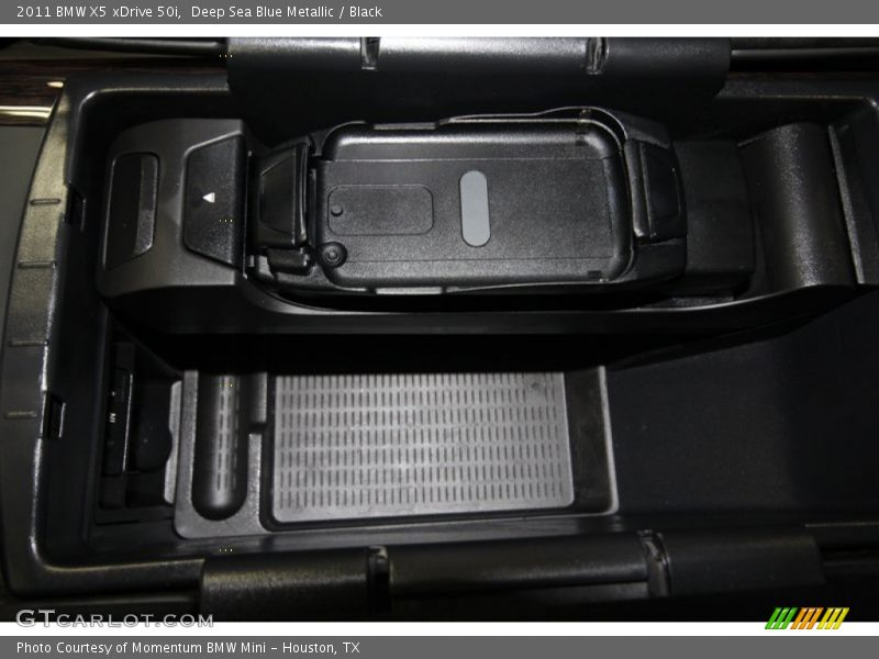 Deep Sea Blue Metallic / Black 2011 BMW X5 xDrive 50i