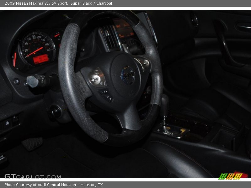 Super Black / Charcoal 2009 Nissan Maxima 3.5 SV Sport