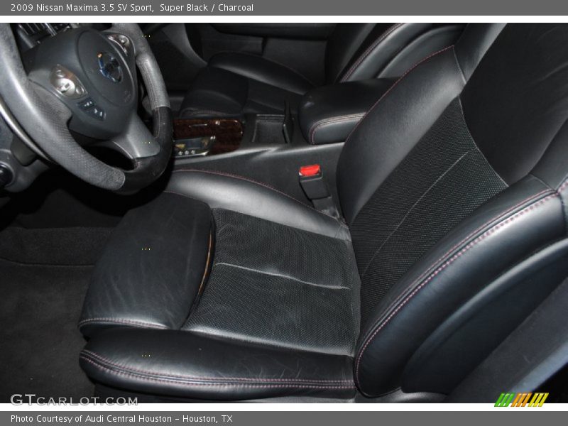 Super Black / Charcoal 2009 Nissan Maxima 3.5 SV Sport