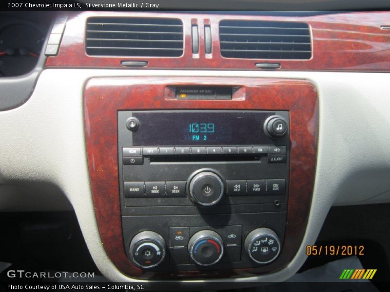 Silverstone Metallic / Gray 2007 Chevrolet Impala LS