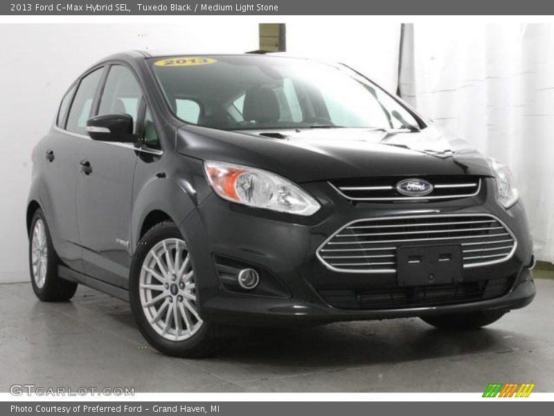 Tuxedo Black / Medium Light Stone 2013 Ford C-Max Hybrid SEL