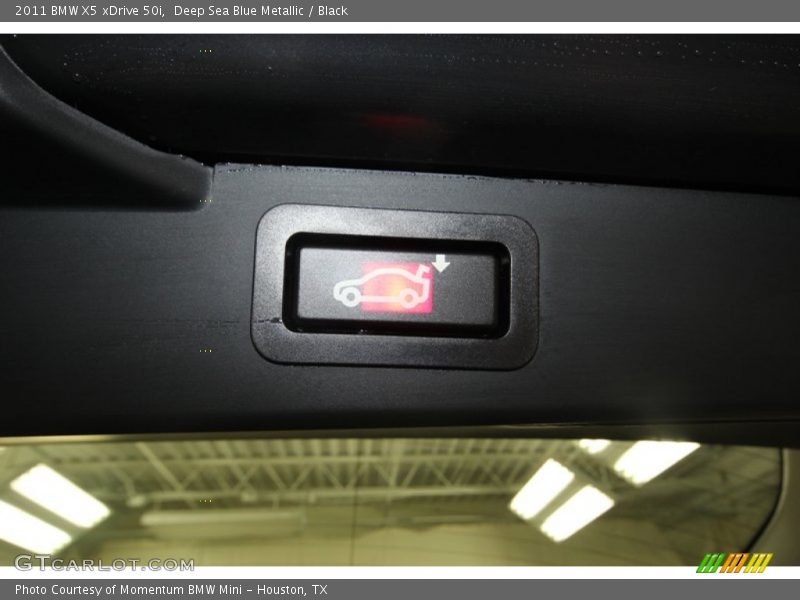 Deep Sea Blue Metallic / Black 2011 BMW X5 xDrive 50i