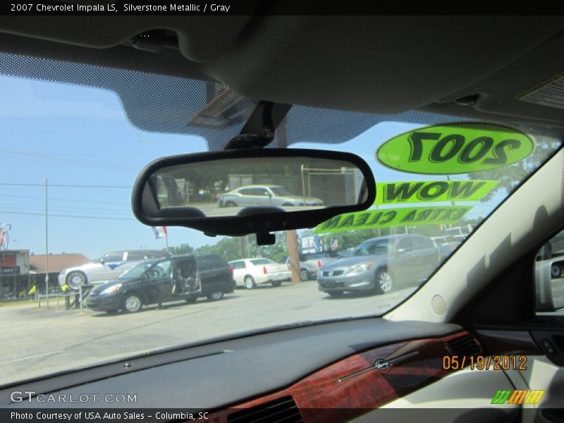 Silverstone Metallic / Gray 2007 Chevrolet Impala LS