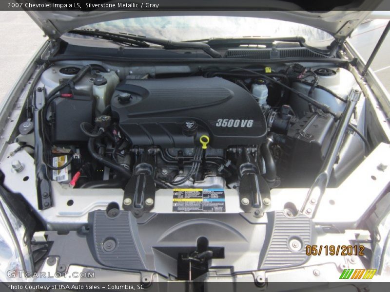 Silverstone Metallic / Gray 2007 Chevrolet Impala LS