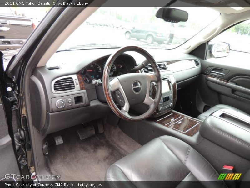 Onyx Black / Ebony 2011 GMC Yukon Denali