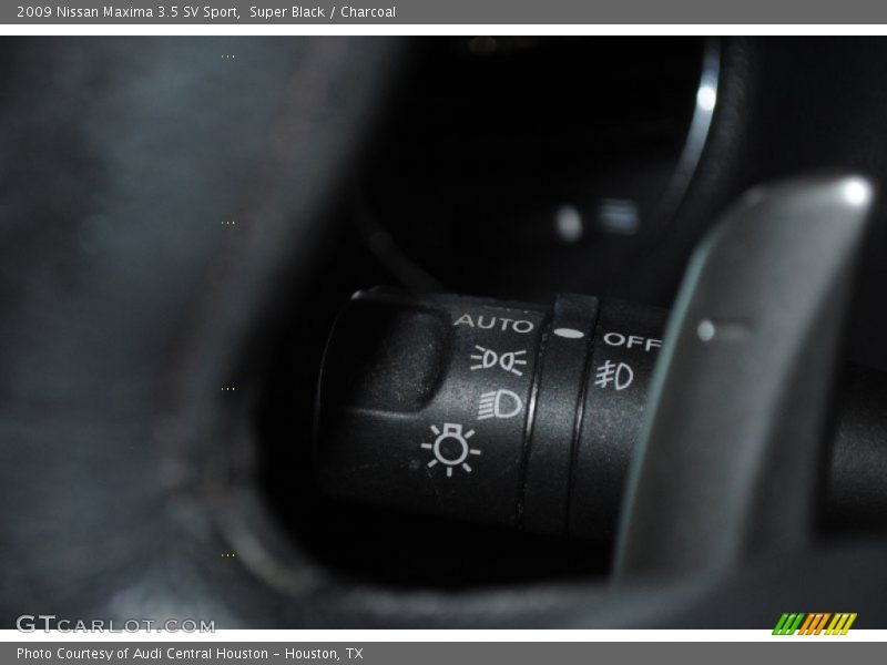 Super Black / Charcoal 2009 Nissan Maxima 3.5 SV Sport