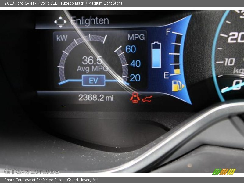 Tuxedo Black / Medium Light Stone 2013 Ford C-Max Hybrid SEL