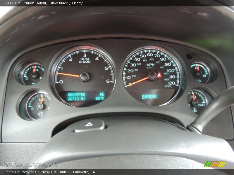Onyx Black / Ebony 2011 GMC Yukon Denali