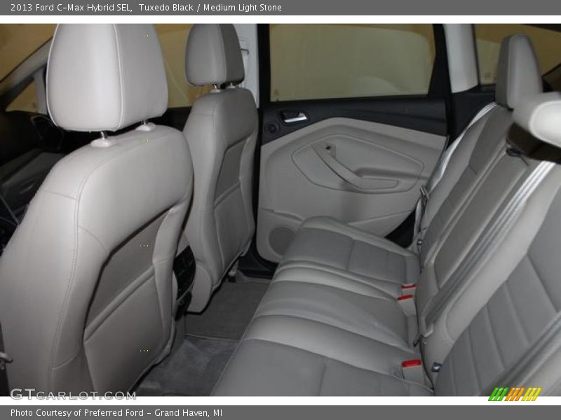 Rear Seat of 2013 C-Max Hybrid SEL