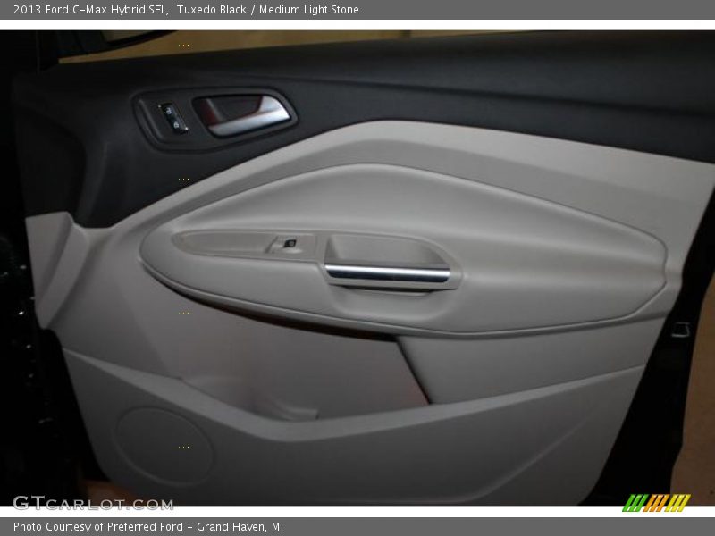 Tuxedo Black / Medium Light Stone 2013 Ford C-Max Hybrid SEL