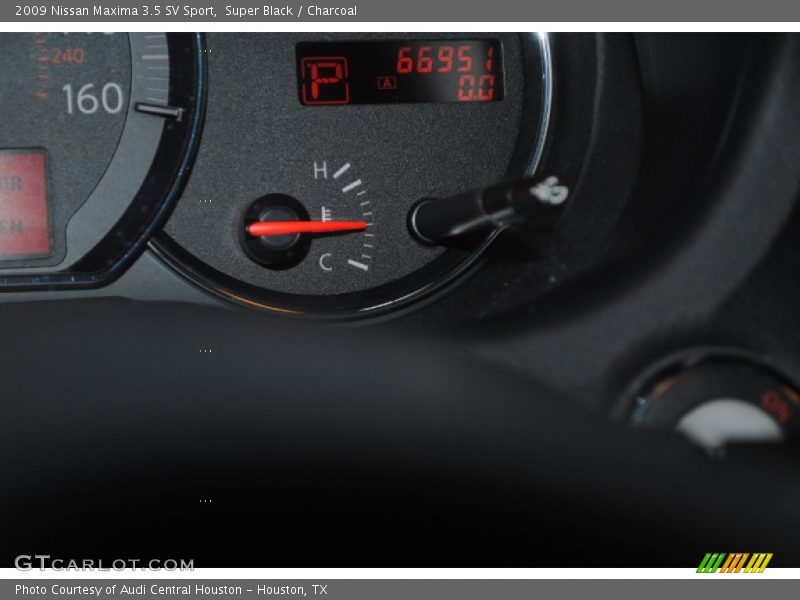 Super Black / Charcoal 2009 Nissan Maxima 3.5 SV Sport