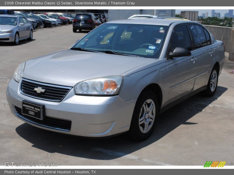Silverstone Metallic / Titanium Gray 2008 Chevrolet Malibu Classic LS Sedan
